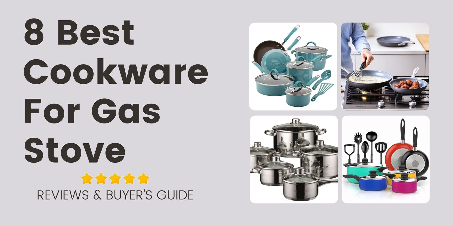 8 Best Cookware For Gas Stove In 2023 & Buying Guide 12 Rack