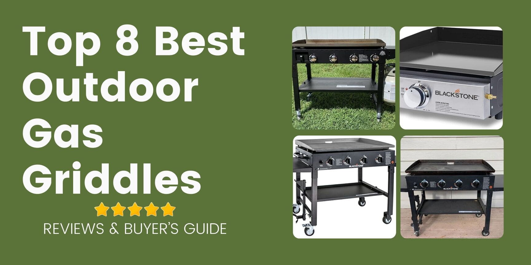 Top 8 Best Outdoor Gas Griddles for 2023 12 Rack