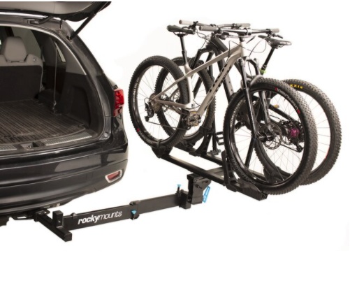 Best Swing-Away Hitch Bike Rack: RockyMounts BackStage Swing Away Platform