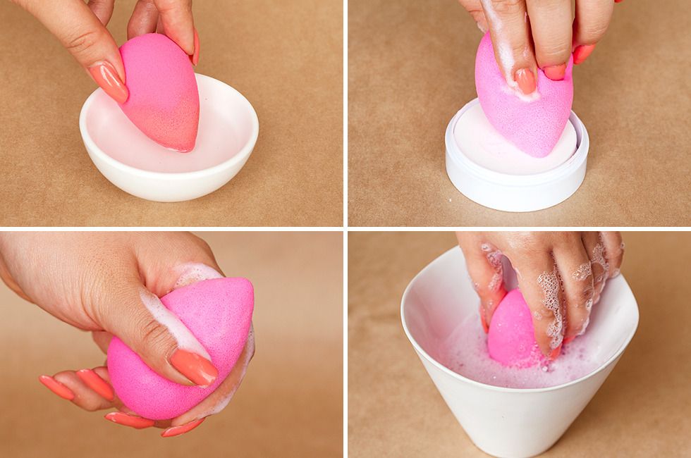 How to clean makeup sponge?