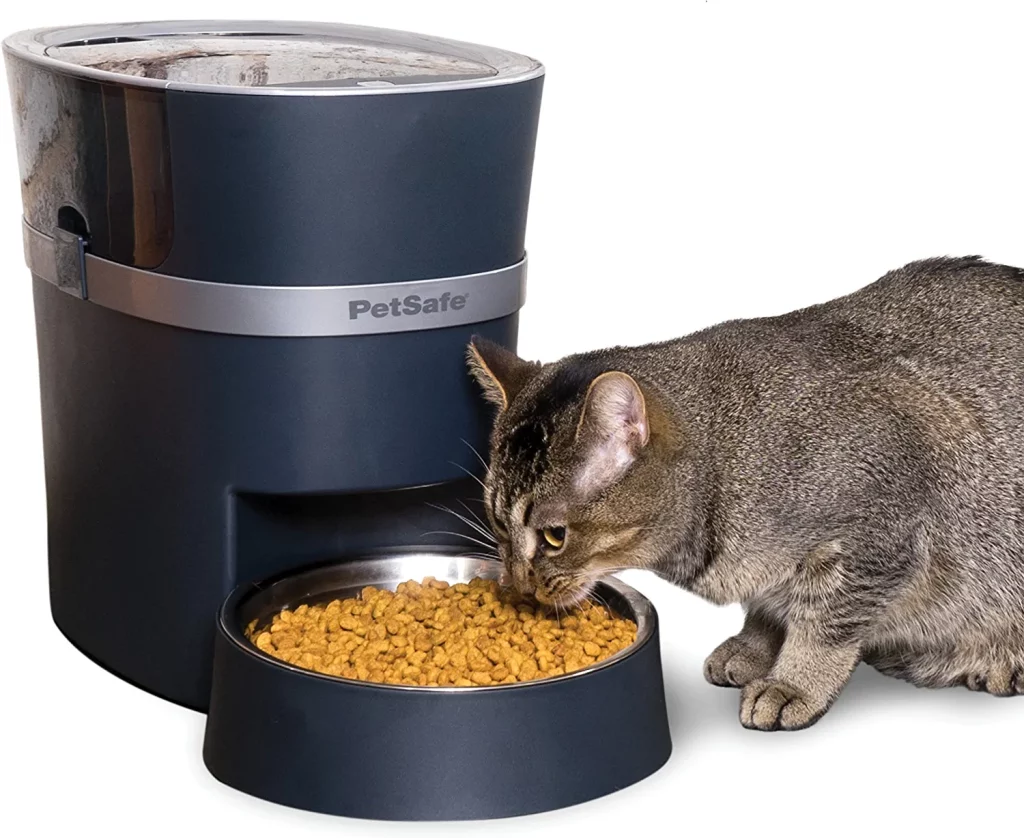 PetSafe Smart Feed Automatic Cat Feeder & Automatic Dog Feeder - 6L/24 Cup, Dry Food Dispenser, Slow Feeder, Programmable Meals & Portions, Pet Feeder - Alexa, Amazon Dash, Apple & Android Compatible 