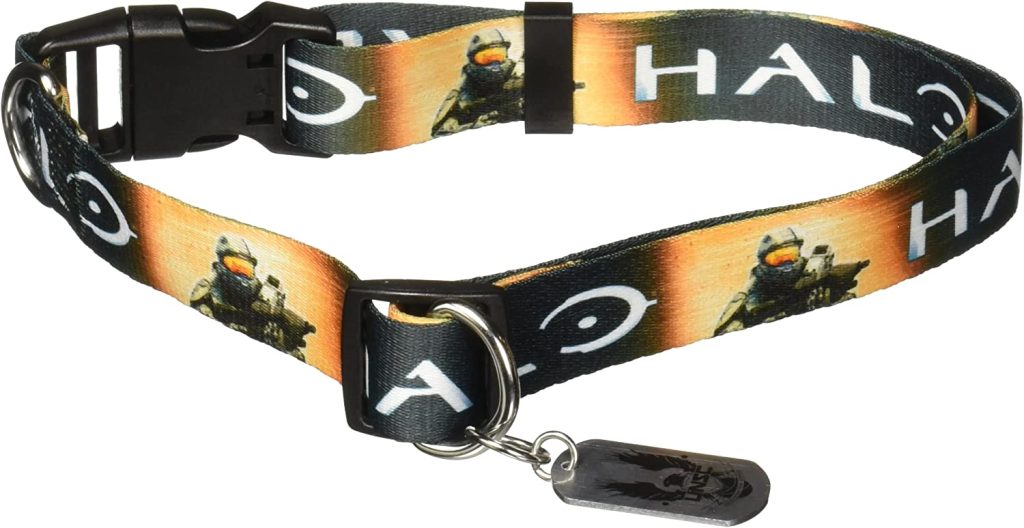 Halo Master Chief Adjustable Nylon Dog Collar (X-Large) 